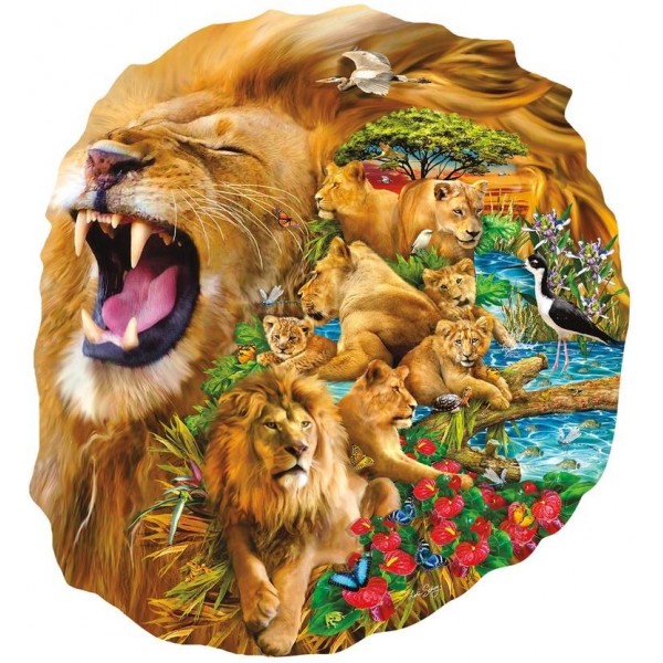 Rodzina lwów (1000el.) - Sklep Art Puzzle